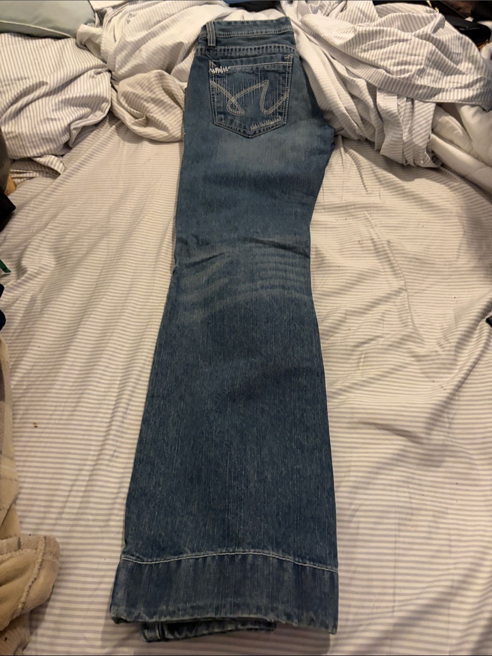 Classic Wide Leg Women's Jeans - Cruel Denim Size 28